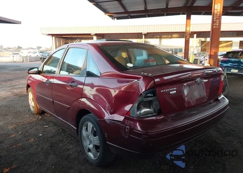 2007 Ford Focus S/Se/Ses из США, поврежденный, VIN 1FAHP34N97W361603